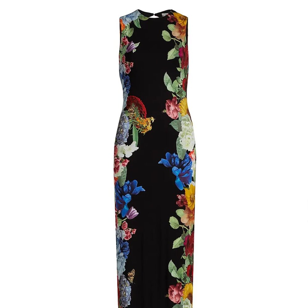 Alice + Olivia floral column dress